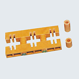 AMJ3×2-100型組合式三相雙槽母線夾